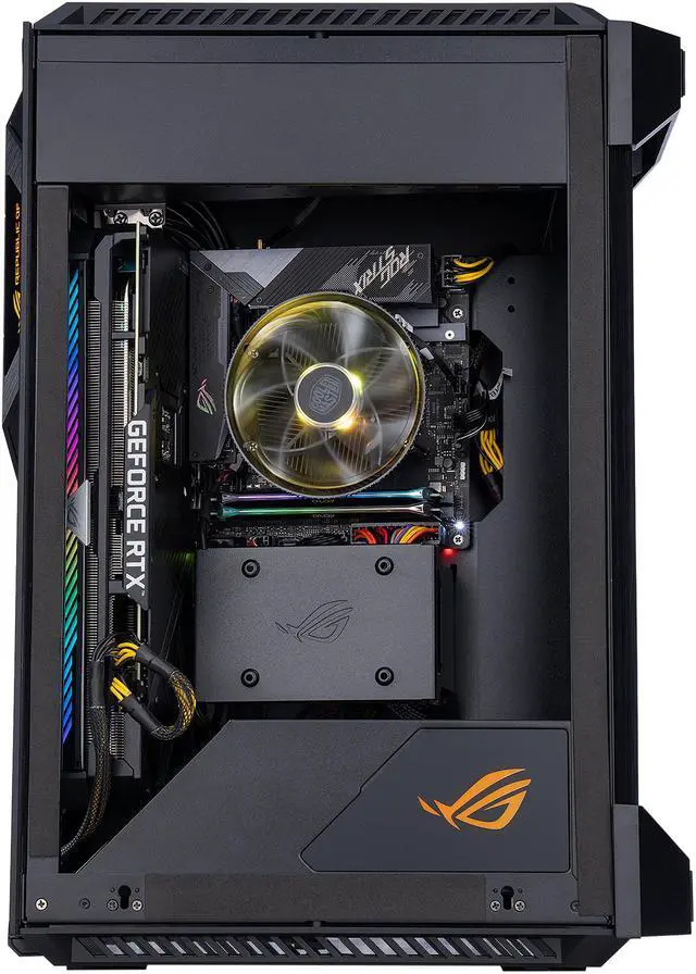 Alt view image 4 of 7 - ABS Gladiator Gaming PC - AMD Ryzen 5 5600G - GeForce RTX 3070 - 16GB (2x8GB) DDR4 3200MHz - 1TB M.2 NVMe SSD