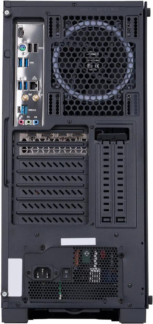 Alt view image 5 of 9 - ABS Master Gaming PC - AMD Ryzen 5 5600 - GeForce RTX 3060 - 16GB DDR4 3200MHz - 512GB M.2 NVMe SSD