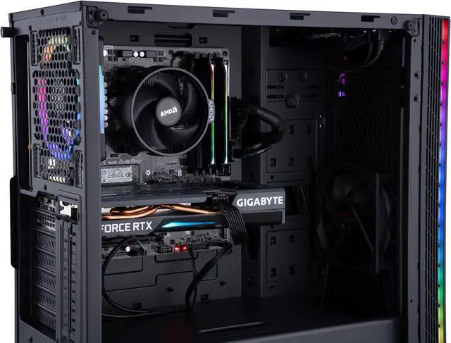 Alt view image 7 of 9 - ABS Master Gaming PC - AMD Ryzen 5 5600 - GeForce RTX 3060 - 16GB DDR4 3200MHz - 512GB M.2 NVMe SSD