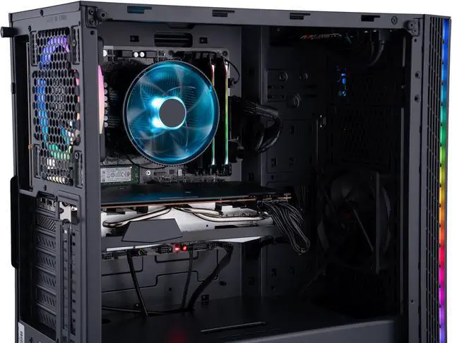 Alt view image 7 of 9 - ABS Master Gaming PC - AMD Ryzen 7 5700X - Radeon RX 6700 XT - 16GB DDR4 3200MHz - 512GB M.2 NVMe SSD