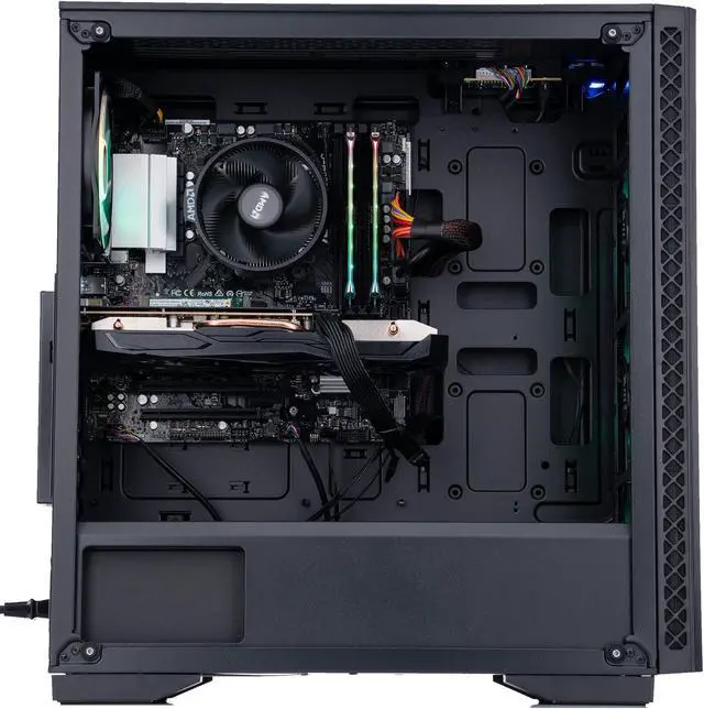 Alt view image 3 of 6 - ABS Master Gaming PC - Ryzen 5 5600 - Radeon 6600XT - 16GB DDR4 3200MHz - 512GB NVMe SSD
