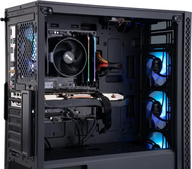 Alt view image 6 of 6 - ABS Master Gaming PC - Ryzen 5 5600 - Radeon 6600XT - 16GB DDR4 3200MHz - 512GB NVMe SSD