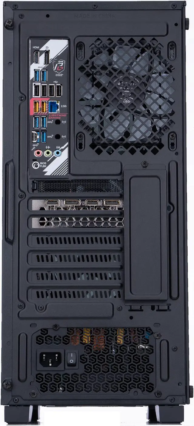Alt view image 6 of 7 - ABS Gladiator Gaming PC – AMD Ryzen 7 7700X - GeForce RTX 3070 - 32GB DDR5 6000MHz –1TB M.2 NVMe SSD