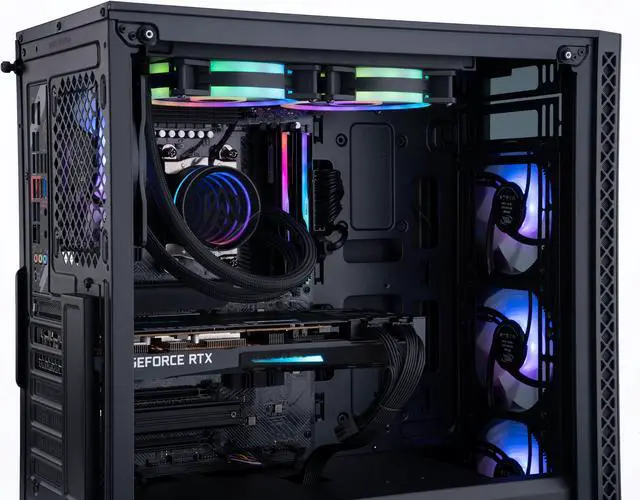 Alt view image 3 of 7 - ABS Gladiator Gaming PC – AMD Ryzen 7 7700X - GeForce RTX 3070 - 32GB DDR5 6000MHz –1TB M.2 NVMe SSD