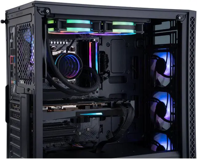 Alt view image 3 of 5 - ABS Gladiator Gaming PC – AMD Ryzen 9 7900X - GeForce RTX 3080 - 32GB DDR5 6000MHz –1TB M.2 NVMe SSD