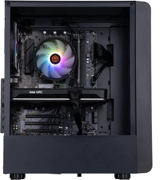 Alt view image 3 of 6 - ABS Stratos Aqua Gaming PC – Intel i5 12400F – Intel Arc A750 - 8GB DDR4 3000MHz – 512GB M.2 NVMe SSD – SA124FA750