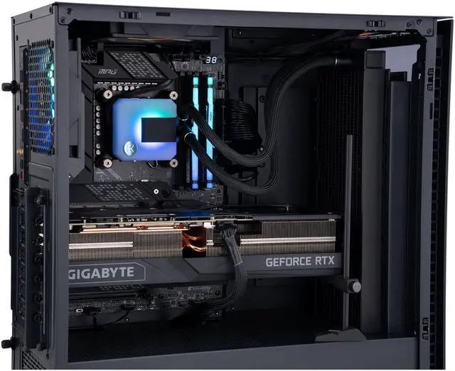 Alt view image 7 of 8 - ABS Tempest Aqua High Performance Gaming PC - GeForce RTX 4090 Intel i9 13900KF - 32GB DDR5 5600MHz  – 2TB M.2 NVMe SSD - TA139KF490