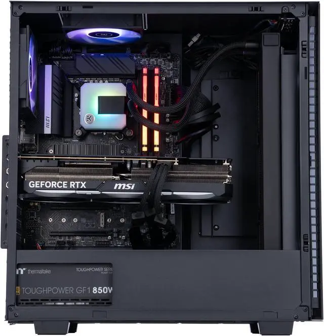 Alt view image 4 of 8 - ABS Tempest Aqua High Performance Gaming PC - Intel i7 13700KF - GeForce RTX 4080 - 32GB DDR5 5600MHz - 2TB M.2 NVMe SSD – TA137KF480