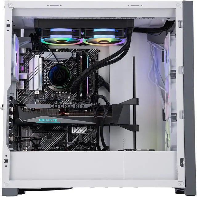 Alt view image 3 of 6 - ABS Gladiator Gaming PC - Intel i7 11700KF - GeForce RTX 3070 Ti - 16GB RGB DDR4 3200MHz - 1TB M.2 NVMe SSD