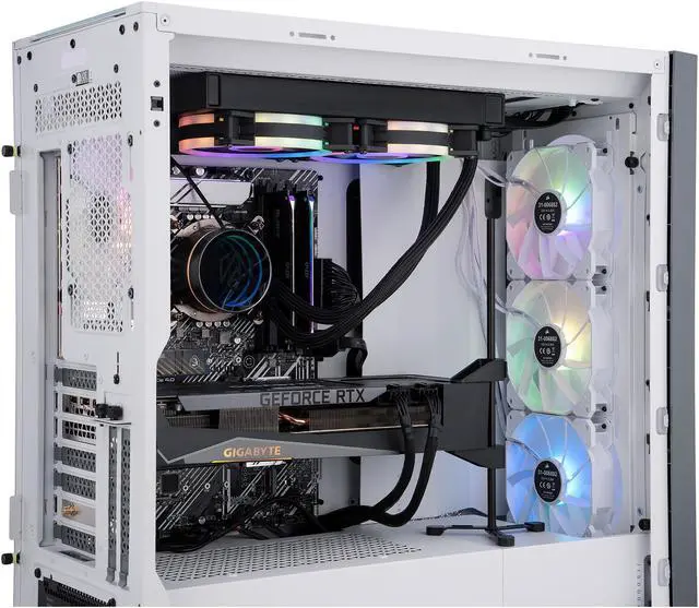 Alt view image 6 of 6 - ABS Gladiator Gaming PC - Intel i7 11700KF - GeForce RTX 3070 Ti - 16GB RGB DDR4 3200MHz - 1TB M.2 NVMe SSD