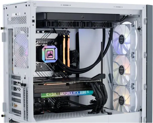 Alt view image 6 of 6 - ABS Legend Gaming PC - Intel i7 12700KF - GeForce RTX 3080 Ti 12GB - Corsair Vengeance RGB Pro 32GB (2x16GB) DDR4 3200MHz - 2TB M.2 NVMe SSD - Corsair iCUE 5000x Gaming Case