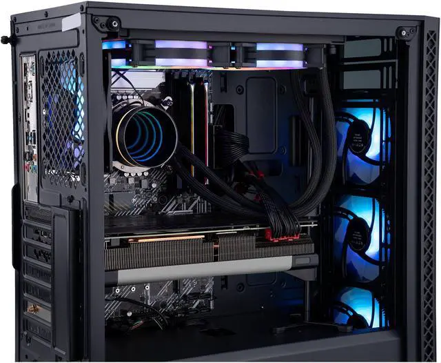 Alt view image 6 of 6 - ABS Gladiator Gaming PC - Intel i7 11700KF - GeForce RTX 3070 - 16GB RGB DDR4 3200MHz - 1TB M.2 NVMe SSD