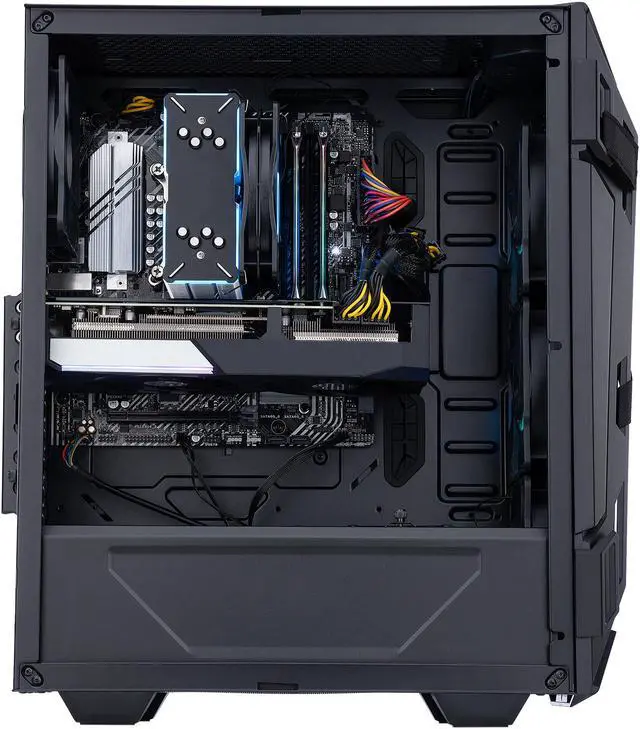 Alt view image 3 of 6 - ABS Gladiator Gaming PC - Intel i7 10700F - GeForce RTX 3070 - 16GB RGB DDR4 3200MHz - 1TB M.2 NVMe SSD