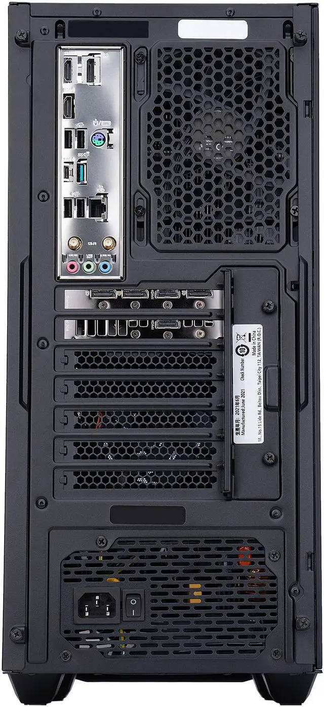 Alt view image 5 of 6 - ABS Gladiator Gaming PC - Intel i7 10700F - GeForce RTX 3070 - 16GB RGB DDR4 3200MHz - 1TB M.2 NVMe SSD