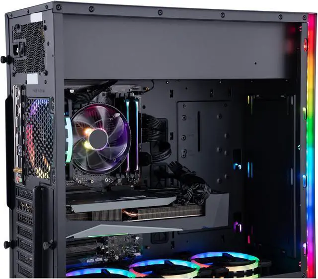 Alt view image 6 of 6 - ABS Gladiator Gaming PC - Intel i7 10700F - GeForce RTX 3070 Ti - 16GB (2x8GB) DDR4 3200MHz - 1TB M.2 NVMe SSD