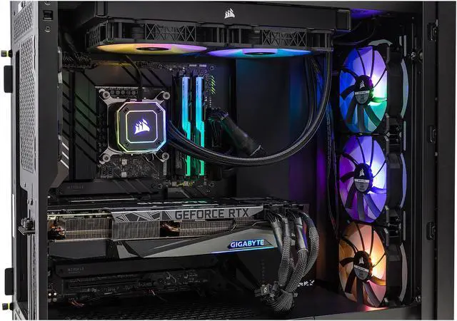 Alt view image 6 of 6 - ABS Legend Gaming PC - Intel i7 12700K - GeForce RTX 3080 Ti - G.Skill TridentZ RGB 32GB (2x16GB) DDR4 3200MHz - 1TB M.2 NVMe SSD - Corsair iCue 5000x Gaming Case