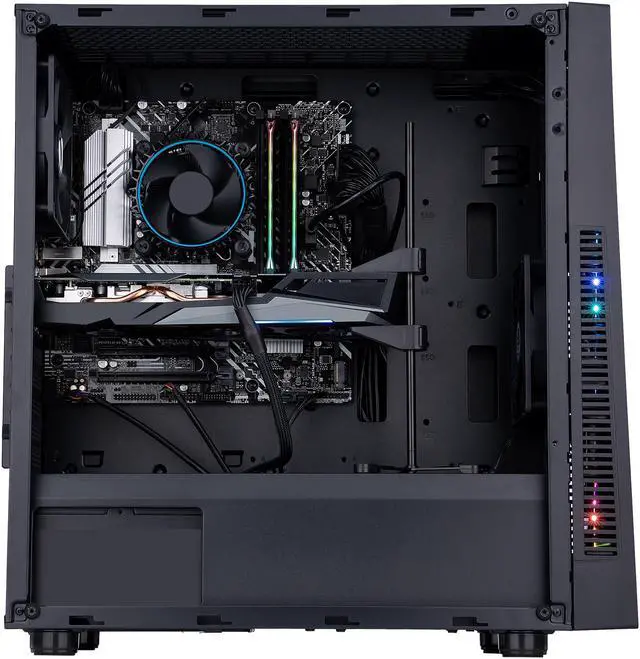 Alt view image 3 of 7 - ABS Challenger Gaming PC - Intel i5 12400F - GeForce RTX 3050 - 16GB DDR4 3200MHz - 512GB M.2 NVMe SSD