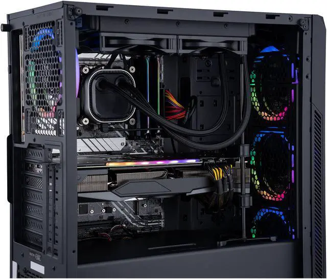 Alt view image 6 of 6 - ABS Gladiator Gaming PC - Intel i7 12700KF - GeForce RTX 3070 - 16GB DDR4 3200 MHz - 1TB M.2 NVMe SSD