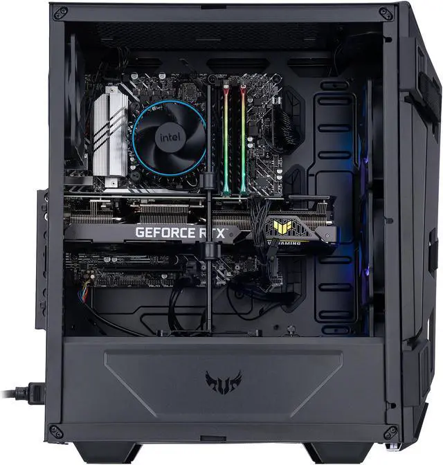 Alt view image 3 of 11 - ABS Master Gaming PC - Intel i5 12400F - GeForce RTX 3060 - 16GB DDR4 3200MHz - 512GB M.2 NVMe SSD - ASUS TUF GT301 - ASUS TUF Gaming Keyboard and Mouse