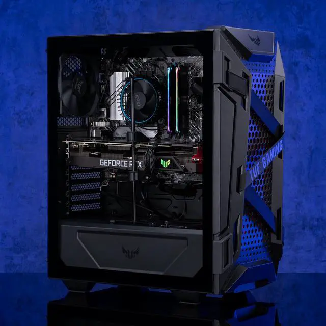 Alt view image 9 of 11 - ABS Master Gaming PC - Intel i5 12400F - GeForce RTX 3060 - 16GB DDR4 3200MHz - 512GB M.2 NVMe SSD - ASUS TUF GT301 - ASUS TUF Gaming Keyboard and Mouse