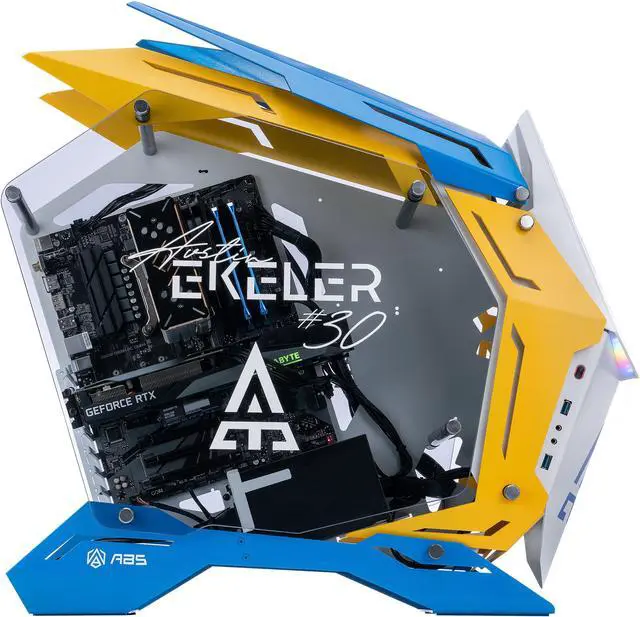 Alt view image 3 of 7 - ABS Austin Ekeler EKLR Gaming PC - Intel i5 12400F - GeForce RTX 3060 - 16GB RGB DDR4 3200MHz - 1TB M.2 NVMe SSD
