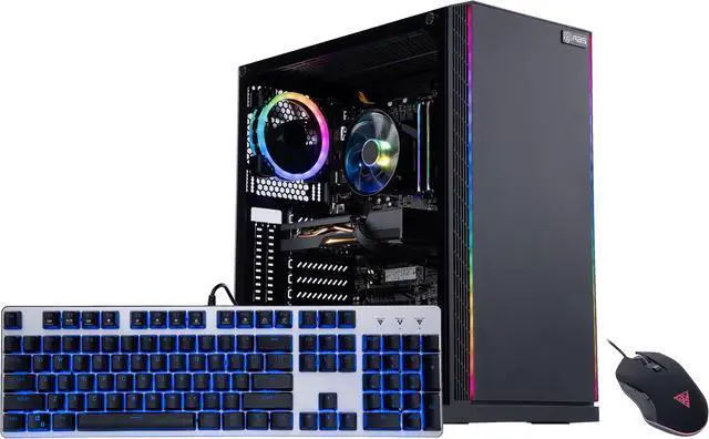 Alt view image 6 of 9 - ABS Master Gaming PC - Intel i7 10700F - GeForce RTX 3060 Ti - 16GB (2x8GB) DDR4 3200MHz - 512GB M.2 NVMe SSD