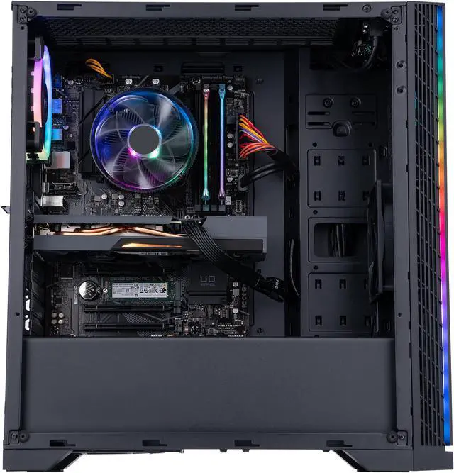 Alt view image 3 of 9 - ABS Master Gaming PC - Intel i7 10700F - GeForce RTX 3060 Ti - 16GB (2x8GB) DDR4 3200MHz - 512GB M.2 NVMe SSD