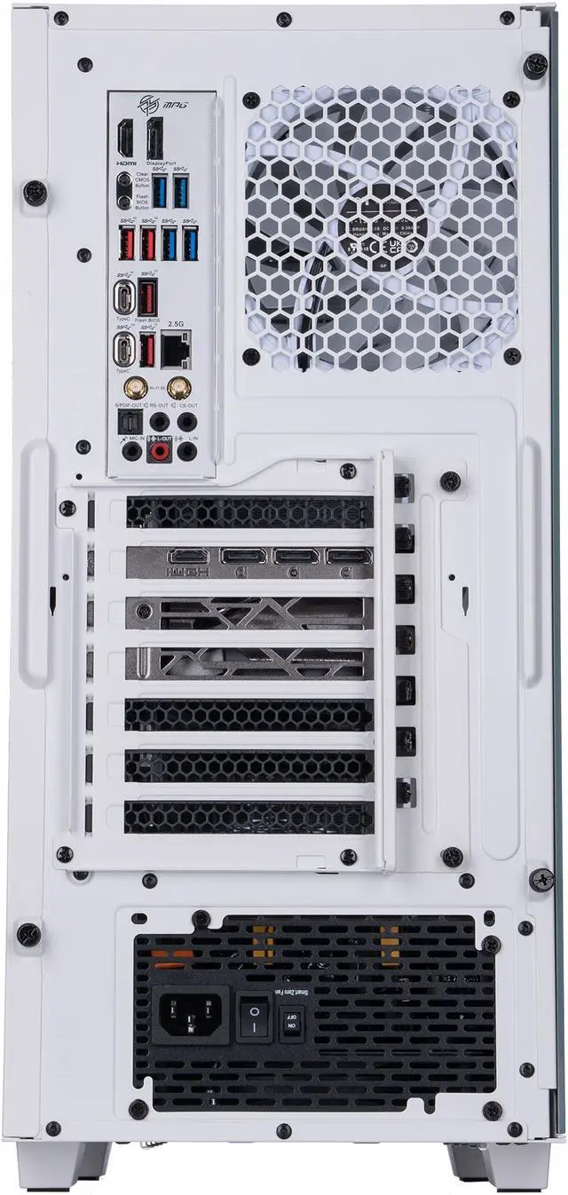 Alt view image 5 of 6 - ABS Tempest Aqua High Performance Gaming PC - Intel i9 13900KF - GeForce RTX 4090 - 32GB DDR5 5600MHz - 2TB M.2 NVMe SSD - TA139KF490W