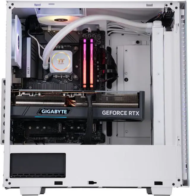 Alt view image 3 of 6 - ABS Tempest Aqua High Performance Gaming PC - Intel i7 13700KF - GeForce RTX 4080 - 16GB DDR5 5600MHz - 1TB M.2 NVMe SSD - TA137KF4802