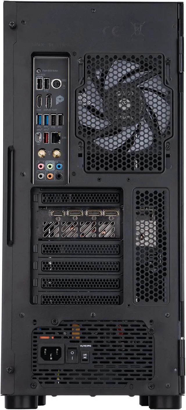 Alt view image 5 of 8 - ABS Eurus Aqua High Performance Gaming PC - Intel i9 13900KF - GeForce RTX 4080 - 32GB DDR5 5600MHz - 2TB M.2 NVMe SSD - Windows 11 Home - EA139KF480