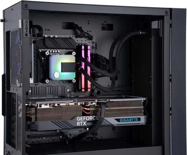 Alt view image 6 of 8 - ABS Eurus Aqua High Performance Gaming PC - Intel i9 13900KF - GeForce RTX 4080 - 32GB DDR5 5600MHz - 2TB M.2 NVMe SSD - Windows 11 Home - EA139KF480