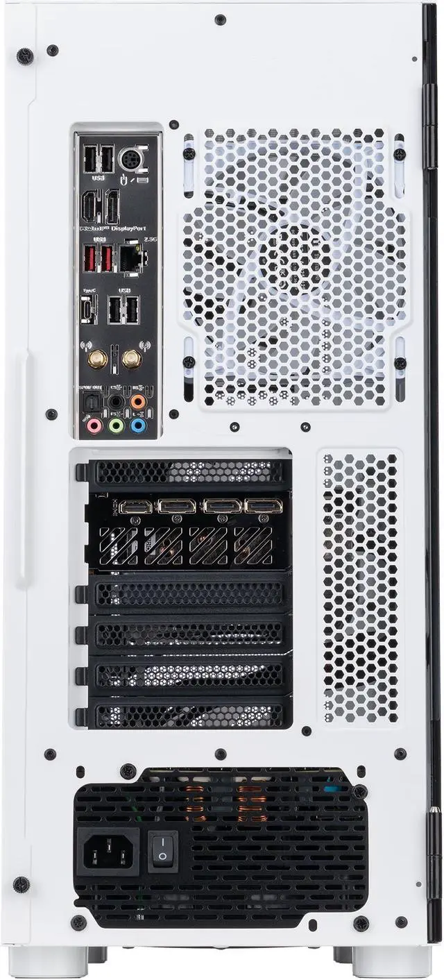 Alt view image 5 of 8 - ABS Eurus Aqua High Performance Gaming PC – Windows 11 Home - Intel i7 13700F - GeForce RTX 4070TI – DLSS 3 - AI-Powered Performance - 16GB DDR5 5600MHz - 1TB M.2 NVMe SSD – EA137F470TI