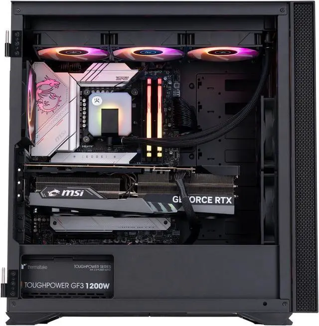 Alt view image 3 of 7 - ABS Vortex-X Aqua High Performance Gaming PC – Intel i9 13900K - GeForce RTX 4090 - 32GB DDR5 5600MHz - 2TB M.2 NVMe SSD – VXA139KF490