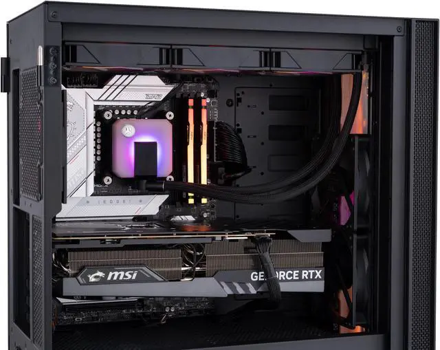 Alt view image 6 of 7 - ABS Vortex-X Aqua High Performance Gaming PC – Intel i9 13900K - GeForce RTX 4090 - 32GB DDR5 5600MHz - 2TB M.2 NVMe SSD – VXA139KF490