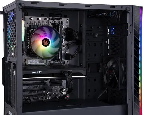 Alt view image 3 of 5 - ABS Masters Gaming PC - Intel i5 13400F - Intel Arc A750 - 16GB DDR4 3200MHz - 1TB M.2 NVMe SSD - MS13400FA750