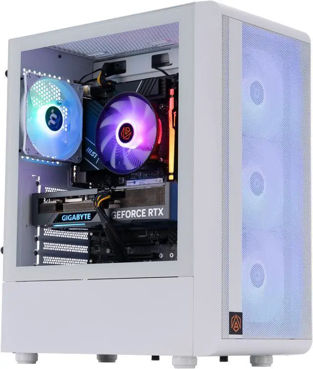 Main image of ABS Stratos Aqua Gaming PC - Intel i7 13700F - GeForce RTX 4070 - 16GB DDR5 5600MHz - 1TB M.2 NVMe SSD - SA137F4070