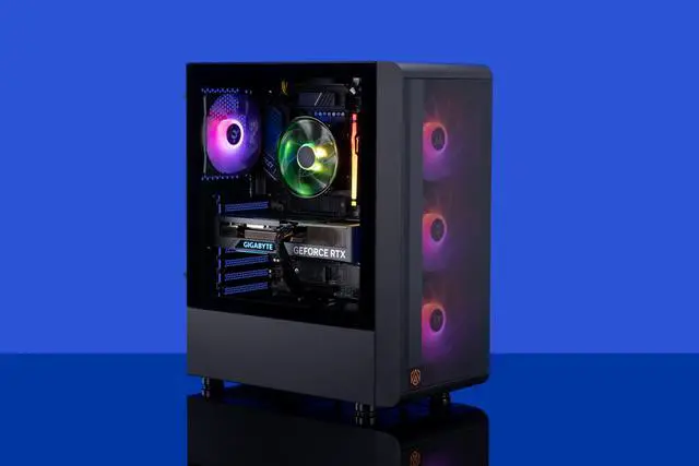 Alt view image 8 of 8 - ABS Stratos Ruby Gaming PC – Windows 11 Home - AMD Ryzen 5 7600 – GeForce RTX 4060 Ti 8GB GDDR6 – DLSS 3 - AI-Powered Performance - 16GB DDR5 5600MHz - 1TB M.2 NVMe SSD – SA76004060TI