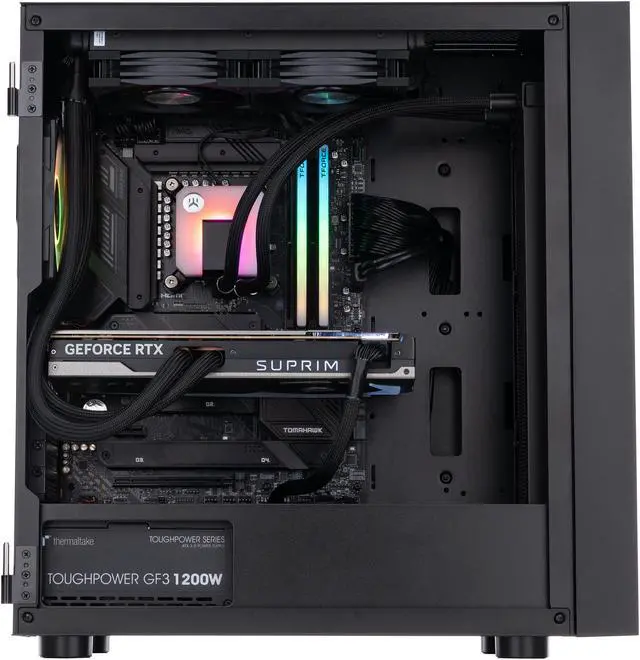 Alt view image 3 of 8 - ABS Eurus Aqua High Performance Gaming PC - Intel i9 13900K - MSI GeForce RTX 4090 Suprim Liquid X 24G - 32GB DDR5 5600MHz - 2TB M.2 NVMe SSD - EA139KF490L