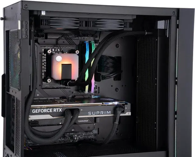Alt view image 6 of 8 - ABS Eurus Aqua High Performance Gaming PC - Intel i9 13900K - MSI GeForce RTX 4090 Suprim Liquid X 24G - 32GB DDR5 5600MHz - 2TB M.2 NVMe SSD - EA139KF490L