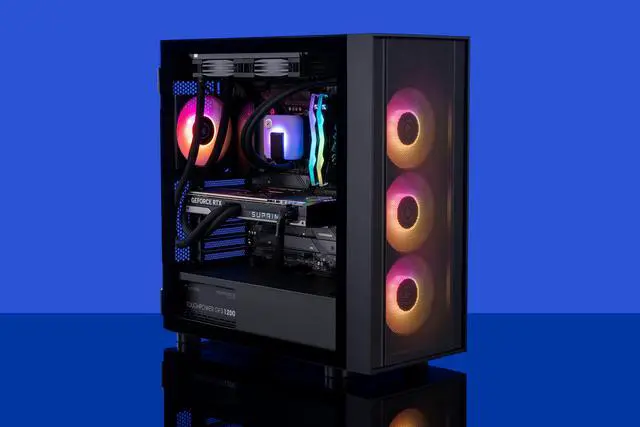 Alt view image 8 of 8 - ABS Eurus Aqua High Performance Gaming PC - Intel i9 13900K - MSI GeForce RTX 4090 Suprim Liquid X 24G - 32GB DDR5 5600MHz - 2TB M.2 NVMe SSD - EA139KF490L