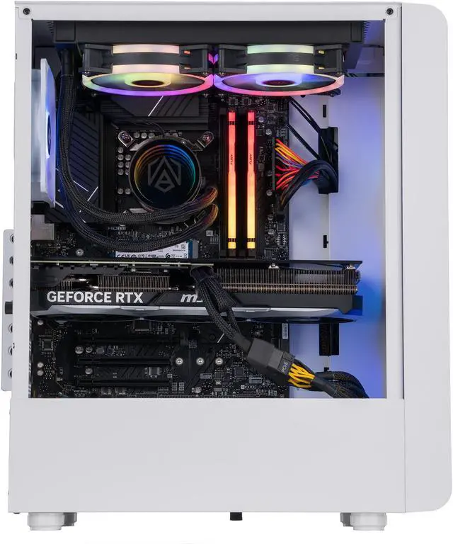 Alt view image 3 of 8 - ABS Stratos Aqua High Performance Gaming PC - Intel i7 13700KF - GeForce RTX 4070 Ti - 16GB DDR5 5600MHz - 1TB M.2 NVMe SSD - SA13700KF4070TI