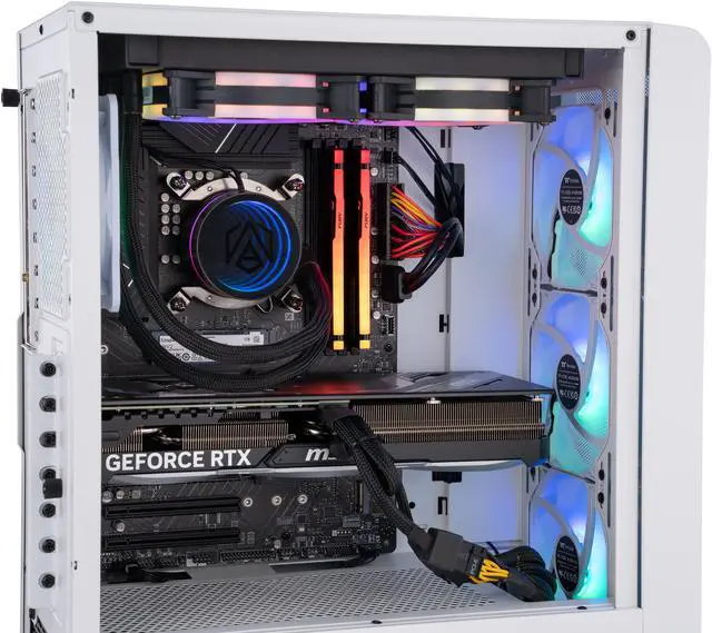 Alt view image 6 of 8 - ABS Stratos Aqua High Performance Gaming PC - Intel i7 13700KF - GeForce RTX 4070 Ti - 16GB DDR5 5600MHz - 1TB M.2 NVMe SSD - SA13700KF4070TI