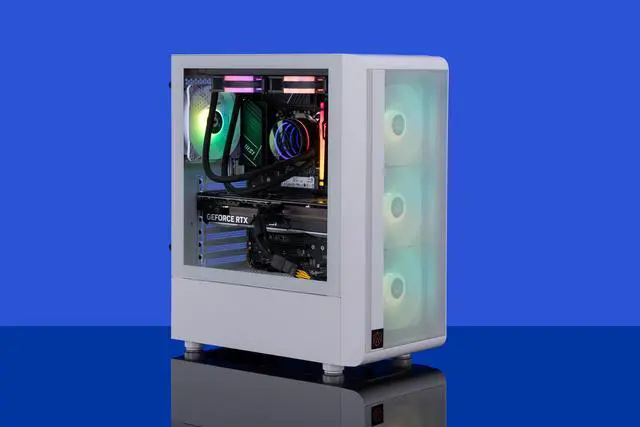 Alt view image 8 of 8 - ABS Stratos Aqua High Performance Gaming PC - Intel i7 13700KF - GeForce RTX 4070 Ti - 16GB DDR5 5600MHz - 1TB M.2 NVMe SSD - SA13700KF4070TI