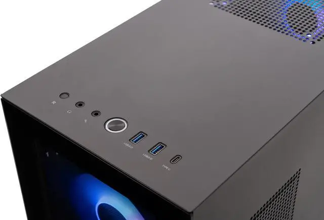 Alt view image 4 of 8 - ABS Tempest Aqua High Performance Gaming PC – Windows 11 Home - Intel i9 13900KF - GeForce RTX 4080 – DLSS 3 - AI-Powered Performance - 32GB DDR5 5600MHz - 2TB M.2 NVMe SSD – TA13900KF4080