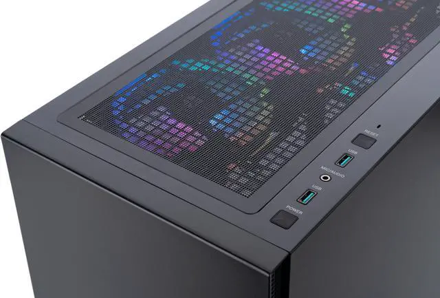 Alt view image 4 of 8 - ABS Vortex Aqua High Performance Gaming PC – Windows 11 Home - Intel i7 13700F - GeForce RTX 4070 TI – DLSS 3 - AI-Powered Performance - 16GB DDR5 5600MHz - 1TB M.2 NVMe SSD – VA13700F4070TI