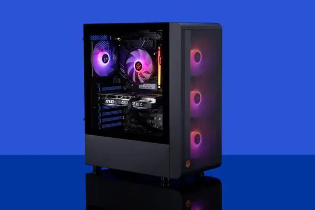 Alt view image 8 of 8 - ABS Stratos Aqua Gaming PC – Windows 11 Home - Intel i5 – GeForce RTX 4070 – DLSS 3 - AI-Powered Performance - 16GB DDR5 5600MHz - 1TB M.2 NVMe SSD – SA13400F4070