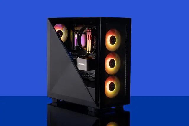 Alt view image 8 of 8 - ABS Tempest Aqua High Performance Gaming PC – Windows 11 Home - Intel i9 13900K - GeForce RTX 4090 Founders – DLSS 3 - AI-Powered Performance - 32GB DDR5 5600MHz - 2TB M.2 NVMe SSD – TA13900K4090