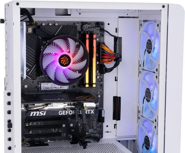 Alt view image 6 of 7 - ABS Stratos Aqua Gaming PC – Windows 11 Home - Intel i5 13400F – GeForce RTX 4060 – DLSS 3 - AI-Powered Performance - 16GB DDR5 5600MHz - 1TB M.2 NVMe SSD – SA13400F4060