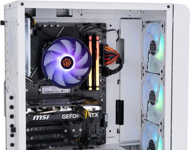 Alt view image 6 of 8 - ABS Stratos Aqua Gaming PC – Windows 11 Home - Intel i5 13400F – GeForce RTX 4060 Ti 16GB GDDR6 – DLSS 3 - AI-Powered Performance - 16GB DDR5 5600MHz - 1TB M.2 NVMe SSD – SA13400F4060TI16G