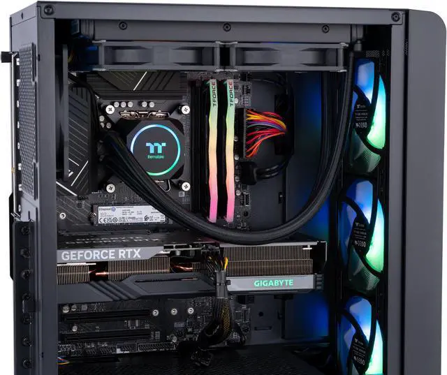 Alt view image 6 of 8 - ABS Stratos Aqua Gaming PC – Windows 11 Home - Intel i5 13600KF – GeForce RTX 4060 Ti 16GB GDDR6 – DLSS 3 - AI-Powered Performance - 32GB DDR5 6000MHz - 1TB M.2 NVMe SSD – SA13600KF4060TI16G